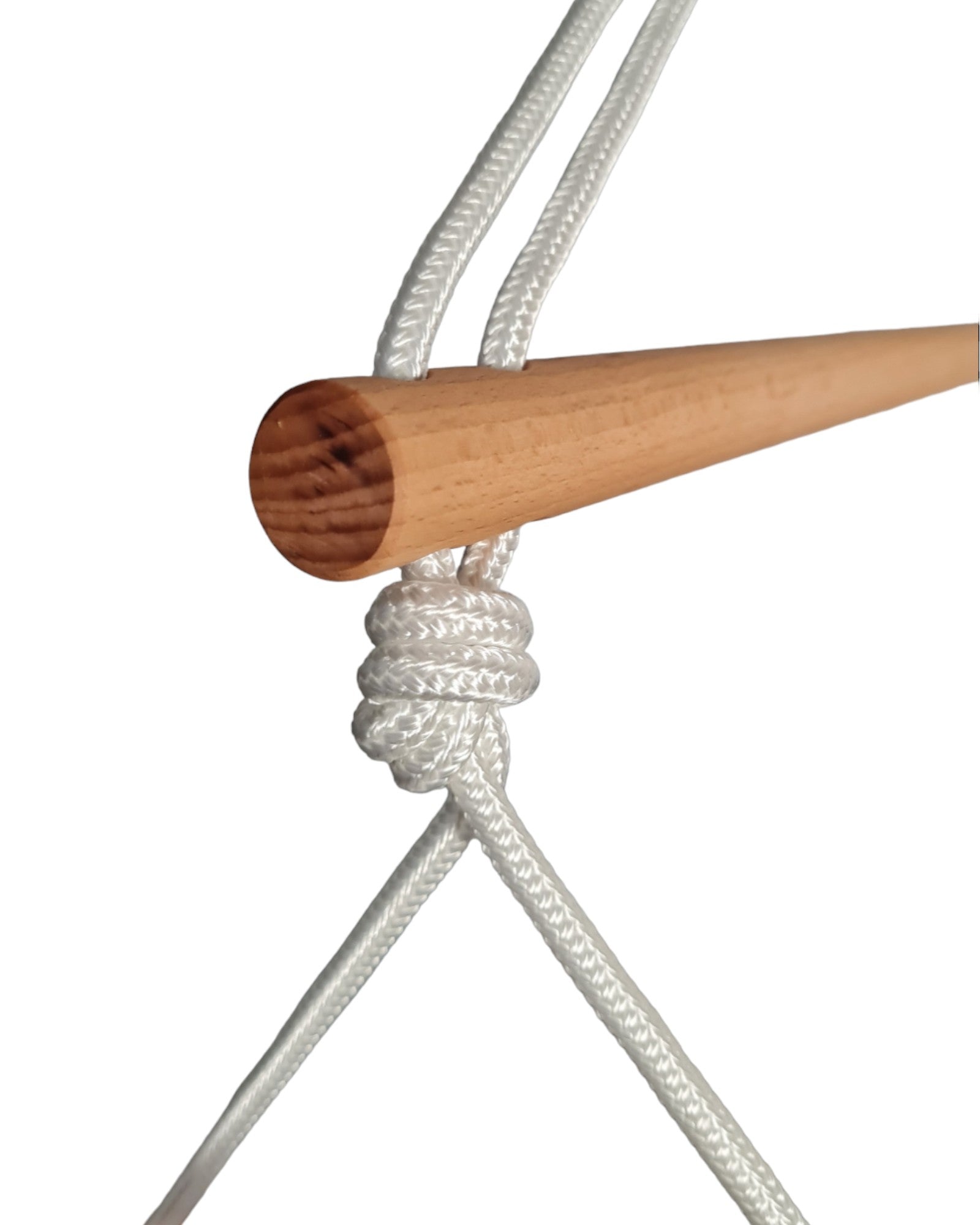 homba® zen mini hanging chair cotton grey (2-10years)