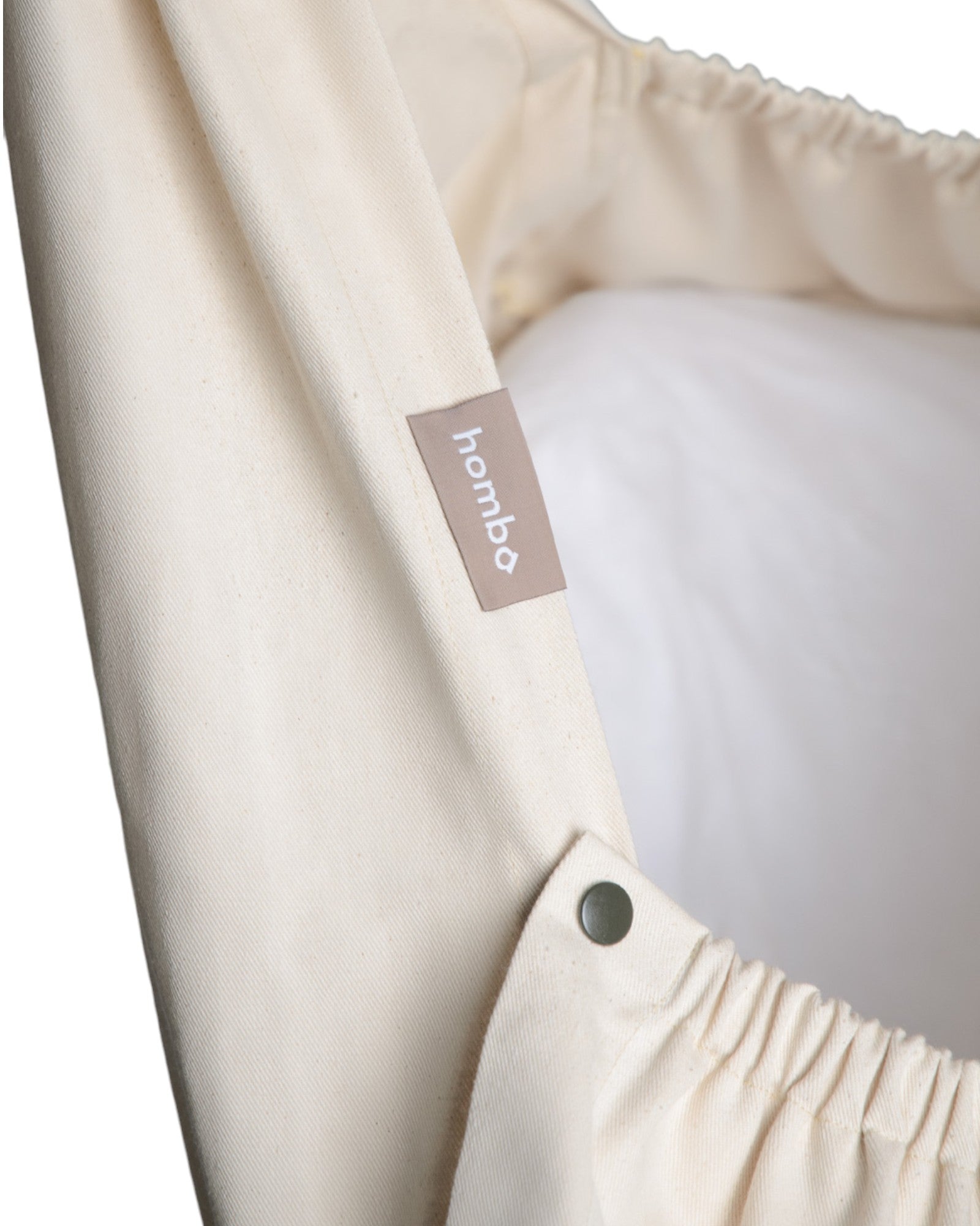 homba® Baby Hängewiege, Baumwolle, Creme