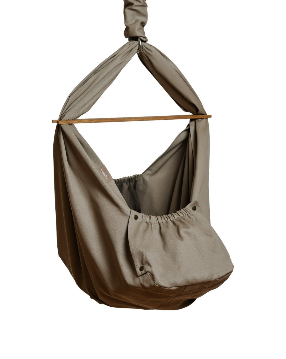 homba® Baby Hängewiege, Baumwolle, Beige