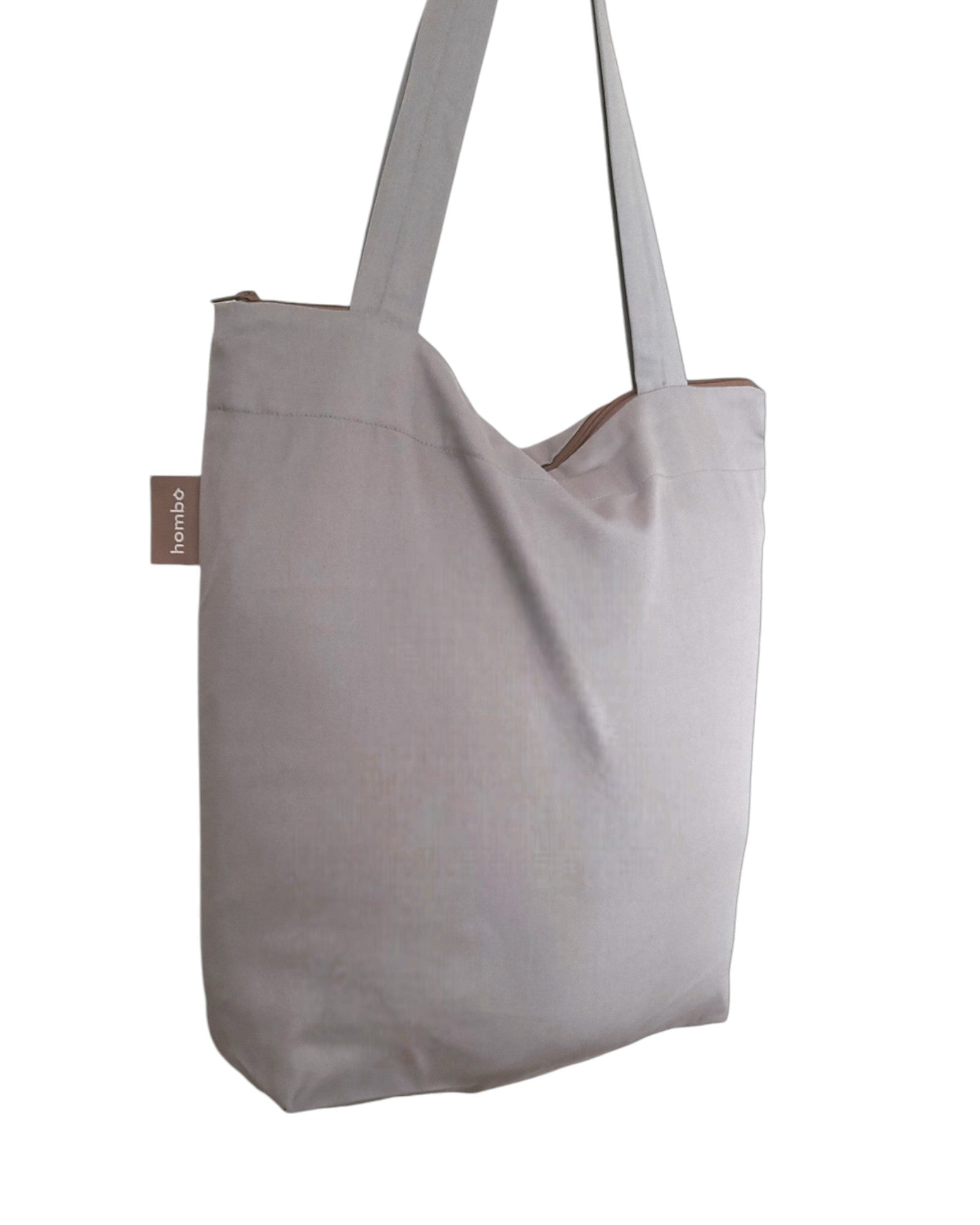 homba® baby hanging cradle cotton light grey